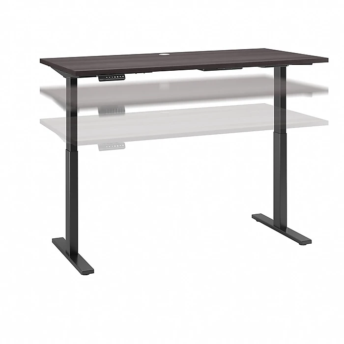 Bush Business Furniture Move 60 Series 27''-47'' Adjustable Standing Desk, Storm Gray (M6S6030SGBK) 3 Bush Business Furniture Move 60 Series 27''-47'' Adjustable Standing Desk, Storm Gray (M6S6030SGBK)