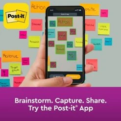 Post-it® Super Sticky Notes, 3" X 3", Playful Primaries Collection, 70 Sheets/Pad, 24 Pads/Pack (654-24SSAN-CP) -Office Supplies Shop 1C77F62C AB60 4917 8E69672D4B5A028B sc7