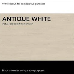 Bush Furniture Fairview Storage Cabinet With Drawer, Antique White/Tea Maple (WC53280-03) -Office Supplies Shop 1EEA9721 C778 4924 B81FE0D092380B76 sc7