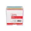 Staples Memo Cube Memo Pad, 3.4" X 3.4", Unruled, Assorted Colors, 500 Sheets/Pad (23887)