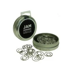 JAM Paper Circular Small Paper Clips, Silver, 50/Pack (321814885) -Office Supplies Shop 2DA60307 DF8F 45BD 93512CEDCE7F057F sc7