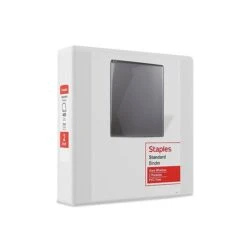 Staples Standard 2" 3-Ring View Binder, Black (26443-CC) -Office Supplies Shop 5A6D18D7 4BB6 4B5A B1CB1DB4E475E457 sc7