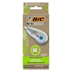 BIC Ecolutions Wite-Out Brand Correction Tape (formerly ReVolution), White, 2/Pack (WOET21-WHI) -Office Supplies Shop 63E3780C 00DF 4B1A A7831A894A223454 sc7