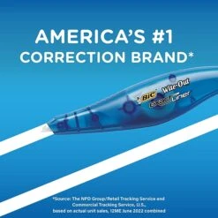 BIC Wite-Out Exact Liner Correction Tape, White, 4/Pack (WOELP418) -Office Supplies Shop 6B223722 BF9E 4B2E BED81D2890F5DC3C sc7