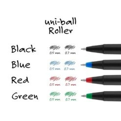 Uni-ball Uniball Roller Rollerball Pens, Micro Point, 0.5mm, Black Ink (60151) -Office Supplies Shop 6DC54DAD 9B97 4A3A A408EF2BCD729771 sc7