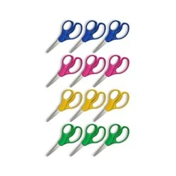 TRU RED™ 5" Stainless Steel Kids Scissors, Straight Handle, Right & Left Handed (TR55041) -Office Supplies Shop 70E5AB42 9E78 4CF8 9CF62EC6A140468F sc7