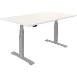 Fellowes Cambio 24.75"-50.25"H Adjustable Standing Desk, White (9788001)
