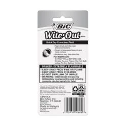 BIC Wite-Out Quick Dry Correction Fluid, 20 Ml., White (50605/WOFQD12) -Office Supplies Shop 83DFC8EC 28E8 4FBA 878DD38645FC7301 sc7