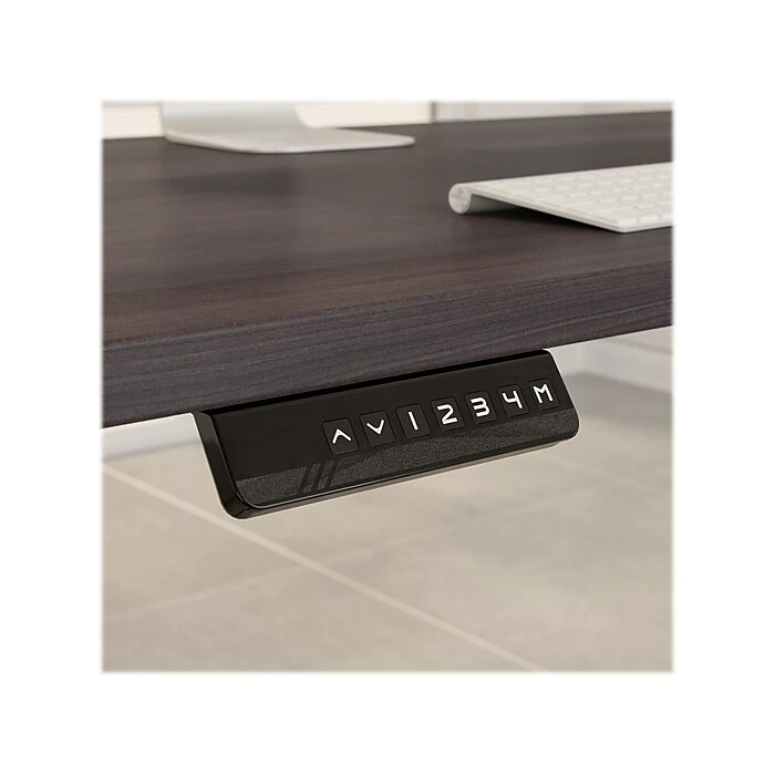 Bush Business Furniture Move 60 27"-47"H Adjustable Standing Desk, Storm Gray/Black (M6S4824SGBK) 9 Bush Business Furniture Move 60 27"-47"H Adjustable Standing Desk, Storm Gray/Black (M6S4824SGBK) - Image 7