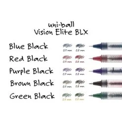 Uni-ball Uniball Vision Elite BLX Rollerball Pens, Bold Point, 0.8mm, Blue Ink (61232) -Office Supplies Shop 973FEA95 D883 499C 90DFE0D5CBA0A652 sc7