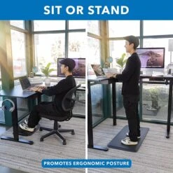 Mount-It! 28"-46"H L-Shape Electric Adjustable Height Standing Corner Desk, Black (MI-15001) -Office Supplies Shop 9FA8D245 94E1 4619 8E63E2A0C8175AC2 sc7