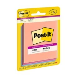 Post-it® Super Sticky Notes, 3" X 3", Summer Joy Collection, 45 Sheets/Pad, 3 Pads/Pack (3321-SSJOY) 11 Post-it® Super Sticky Notes, 3" X 3", Summer Joy Collection, 45 Sheets/Pad, 3 Pads/Pack (3321-SSJOY) -Office Supplies Shop A2FF1E38 E4FE 42AB B12484473F9A0D2E sc7
