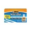 BIC Wite-Out Correction Fluid, 20 Ml., White, 3/Pack (50603)