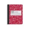 Staples® Composition Notebook, 7.5" X 9.75", College Ruled, 100 Sheets, Assorted Colors (ST55063)