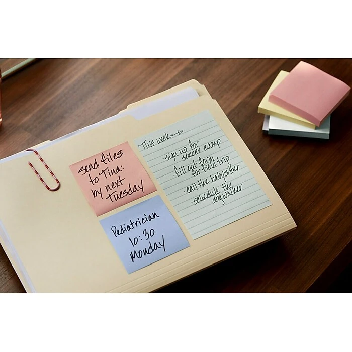 Post-it® Greener Notes, 4" X 6", Sweet Sprinkles Collection, Lined, 100 Sheets/Pad, 5 Pads/Pack (6605PKRPA) 5 Post-it® Greener Notes, 4" X 6", Sweet Sprinkles Collection, Lined, 100 Sheets/Pad, 5 Pads/Pack (6605PKRPA) - Image 3