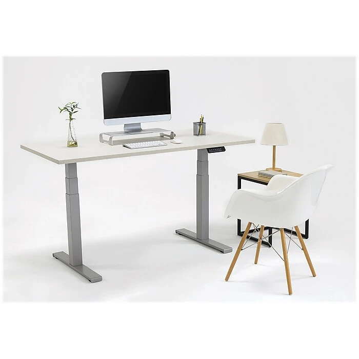 Fellowes Cambio 24.75"-50.25"H Adjustable Standing Desk, White (9788001) 6 Fellowes Cambio 24.75"-50.25"H Adjustable Standing Desk, White (9788001) - Image 4