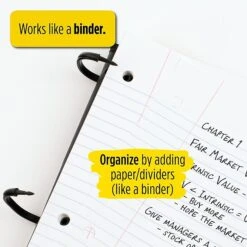 Mead Five Star Flex 1-Subject Hybrid Notebook Binder, 8 1/2" X 11", College Ruled, 80 Sheets, Assorted Colors (08120) -Office Supplies Shop C0CC17AF AE76 43F6 98C9BC7FFBE1A00D sc7