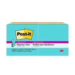 Post-it® Pop-up Super Sticky Notes, 3" X 3", Supernova Neons, 90 Sheets/Pad, 6 Pads/Pack (R330-6SSMIA) -Office Supplies Shop CD95E26F 107D 4389 880F9796806C928B sc7