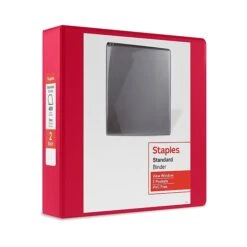Staples Standard 2" 3-Ring View Binder, Black (26443-CC) -Office Supplies Shop D1C06E93 A3D5 4A2E A4DDDB3162CC7985 sc7