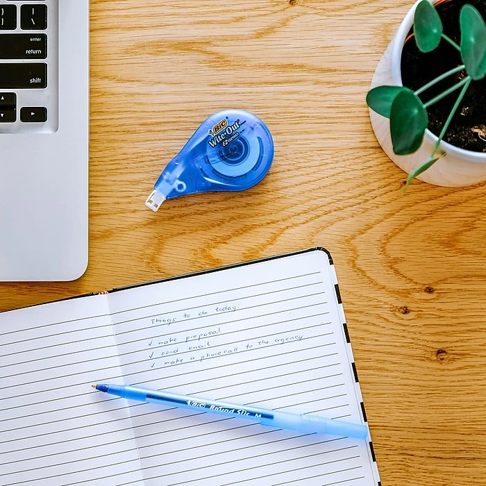 BIC Wite-Out EZ Correct Correction Tape, White (50523/WOTAPP1) 5 BIC Wite-Out EZ Correct Correction Tape, White (50523/WOTAPP1) - Image 3