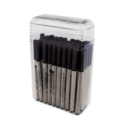 Monteverde® Mini Rollerball Refill For Mini Jewelria Pens, Black, 50/Pack
