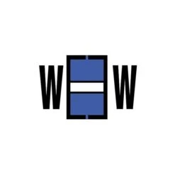 Medical Arts Press® Jeter® Compatible Alpha Sheet Style Labels, Letter W