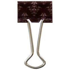 JAM Paper® Colorful Binder Clips, Small, 3/4 Inch, Green & White Polka Dots & Dark Brown Damask Binderclips, 10/Pack (336128838) 9 JAM Paper® Colorful Binder Clips, Small, 3/4 Inch, Green & White Polka Dots & Dark Brown Damask Binderclips, 10/Pack (336128838) -Office Supplies Shop m002869917 sc7