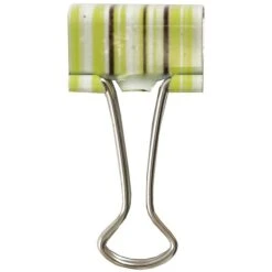 JAM Paper® Colorful Binder Clips, Small, 3/4 Inch (19mm), Green And Blue Design Binderclips, 10/Pack (336128839) -Office Supplies Shop m002869921 sc7