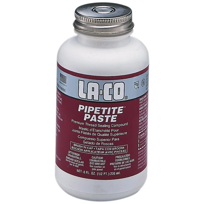 Markal® Pipetite® Paste Pipe Thread Compound, Gray, 1/2 Pt (434-12110) 3 Markal® Pipetite® Paste Pipe Thread Compound, Gray, 1/2 Pt (434-12110)