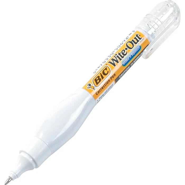 Wite-Out Shake 'N Squeeze Correction Pen, White, Bulk (WOSQPP11CA) 3 Wite-Out Shake 'N Squeeze Correction Pen, White, Bulk (WOSQPP11CA)