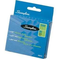 Swingline® Standard Staples, 1/4" Length, 210 Per Strip, 5,000/Per Box, 5/Box (35101S) 14 Swingline® Standard Staples, 1/4" Length, 210 Per Strip, 5,000/Per Box, 5/Box (35101S) -Office Supplies Shop s0174711 sc7