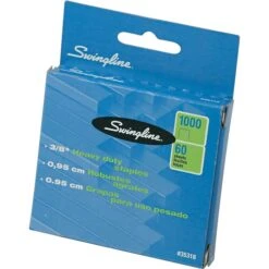 Swingline® Standard Staples, 1/4" Length, 210 Per Strip, 5,000/Per Box, 5/Box (35101S) 16 Swingline® Standard Staples, 1/4" Length, 210 Per Strip, 5,000/Per Box, 5/Box (35101S) -Office Supplies Shop s0174713 sc7
