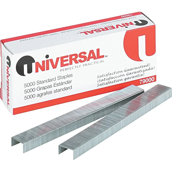 Universal Standard Staples, 210 Strip Count, 1/EA 3 Universal Standard Staples, 210 Strip Count, 1/EA