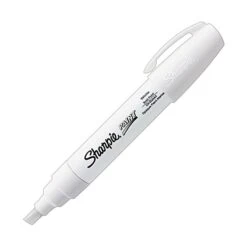 Sharpie Oil-Based Paint Marker, Bold Tip, White (35568)