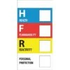 Tape Logic™ Health Flammability Reactivity Regulated Label, 1" X 2"
