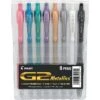 Pilot G2 Gel Pens, Fine Point, Assorted Metallic Ink, 8/Pack (PIL34405) -Office Supplies Shop s0924741 sc7