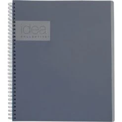 Oxford Idea Collective Professional Notebook, 8.25" X 11", 80 Sheets, Gray (57022IC)