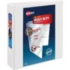 Avery Heavy Duty 3" 3-Ring View Binder, White, 4/Pack (79193CT)