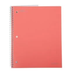 Staples® Accel, Durable Poly Cover 1 Subject Notebook, Wide Ruled, 8" X 10-1/2", Assorted 8 Staples® Accel, Durable Poly Cover 1 Subject Notebook, Wide Ruled, 8" X 10-1/2", Assorted -Office Supplies Shop s1115059 sc7