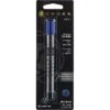 Cross® Cross Ballpoint Pen Refill, Broad Point, Blue Ink, 2/Pack (8100-2)