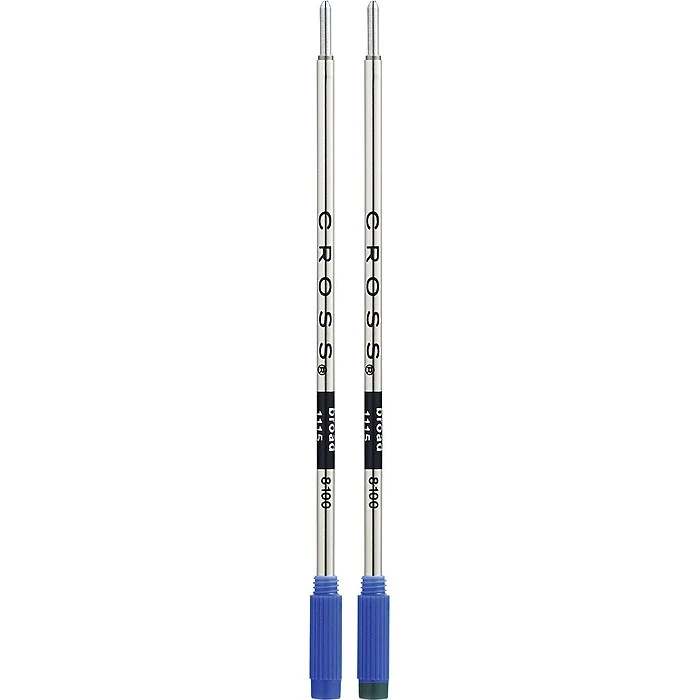 Cross® Cross Ballpoint Pen Refill, Broad Point, Blue Ink, 2/Pack (8100-2) 4 Cross® Cross Ballpoint Pen Refill, Broad Point, Blue Ink, 2/Pack (8100-2) - Image 2