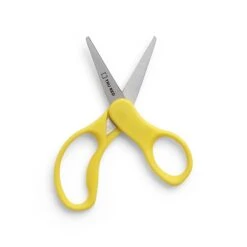 Staples 5" Kids Pointed Tip Stainless Steel Scissors, Straight Handle, Right & Left Handed, 2/Pack (TR55054) -Office Supplies Shop s1146029 sc7