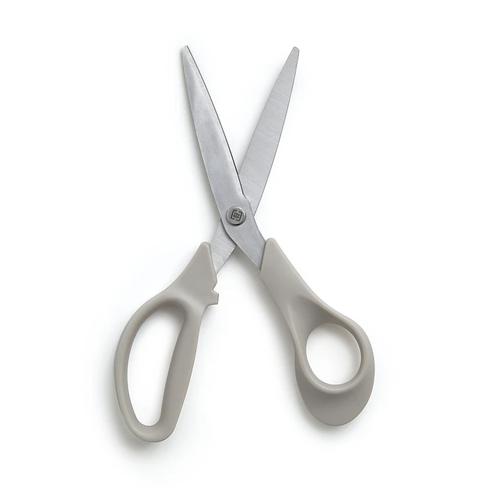 TRU RED™ Ergonomic 8" Stainless Steel Scissors, Straight Handle (TR55031) 4 TRU RED™ Ergonomic 8" Stainless Steel Scissors, Straight Handle (TR55031) - Image 2