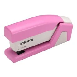 Bostitch InCourage™ Spring-Powered 20 Compact Stapler, Pink/White (PPR1588) -Office Supplies Shop s1153303 sc7