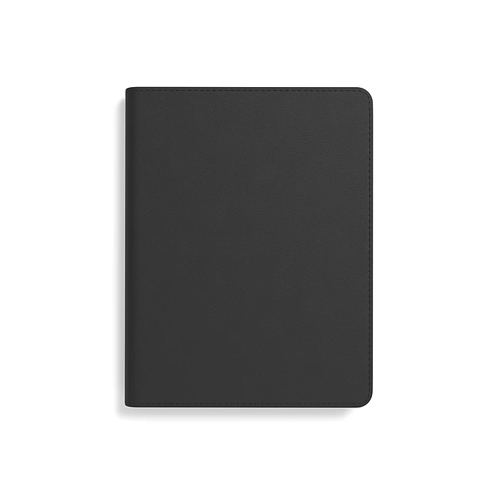 TRU RED™ Medium Folio Soft Cover Ruled Notebook, Black (TR54993) 6 TRU RED™ Medium Folio Soft Cover Ruled Notebook, Black (TR54993) - Image 4