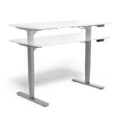 Union & Scale™ Essentials 26"-52" Adjustable Desk, White (UN56206) -Office Supplies Shop s1201513 sc7