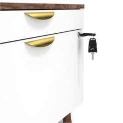 Union & Scale™ MidMod 2-Drawer Lateral File Cabinet, Locking, Letter/Legal, White/Espresso, 29" (UN56967) 13 Union & Scale™ MidMod 2-Drawer Lateral File Cabinet, Locking, Letter/Legal, White/Espresso, 29" (UN56967) -Office Supplies Shop s1201586 sc7