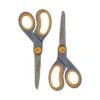Westcott Titanium Bonded 8" Titanium Multi-Purpose/Heavy Duty Scissor, Sharp Tip, Gray/Yellow, 2/Pack (13901) -Office Supplies Shop s1204433 sc7