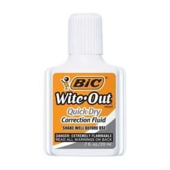 BIC Wite-Out Correction Fluid, 20 Ml., White, 3/Pack (50603) -Office Supplies Shop s1205494 sc7 1
