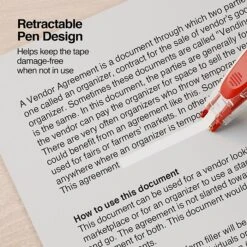 Staples Correction Tape, White, 2/Pack (ST59816) -Office Supplies Shop s1212675 sc7